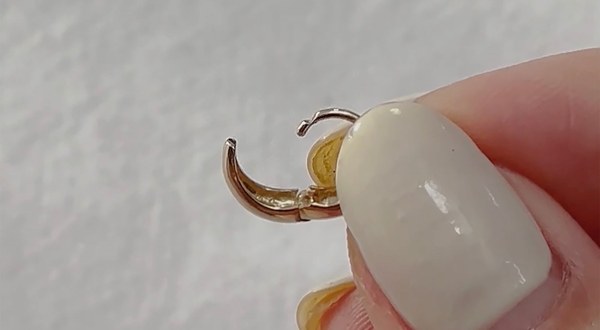 ☺️ワンタッチフープピアスの使い方