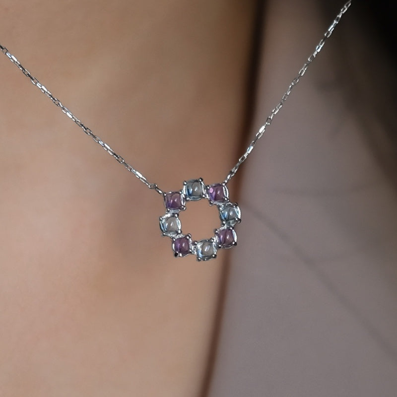 K10 カボション ベーシック ネックレス / 10K Cabochon Basic Necklace