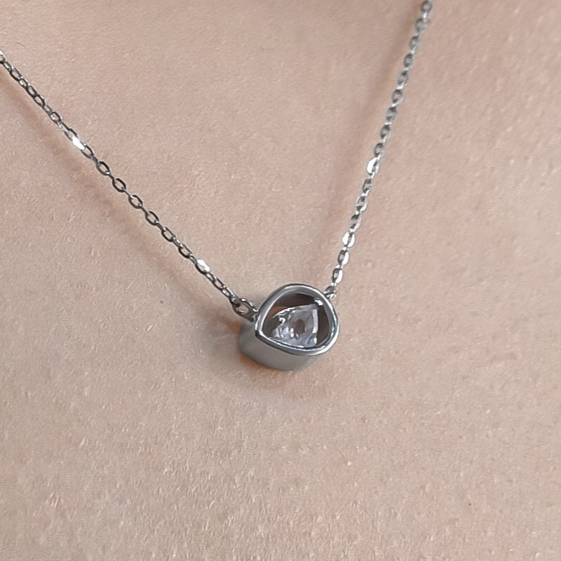 K10 アライ しずく ネックレス / 10K Awry Waterdrop Necklace
