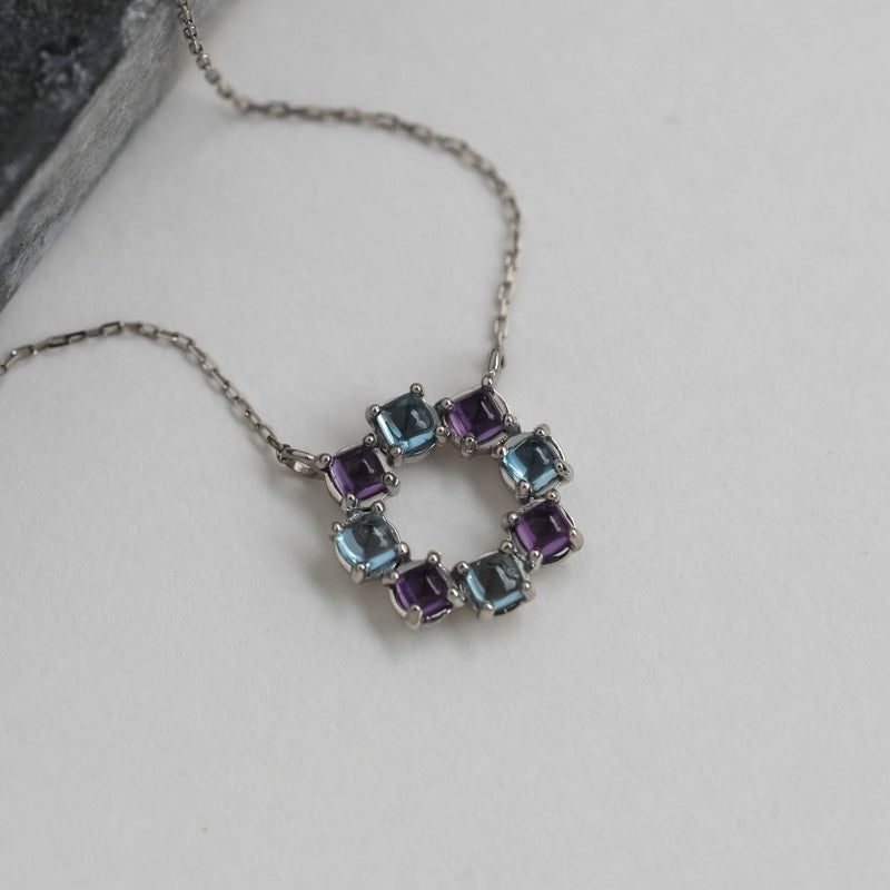 K10 カボション ベーシック ネックレス / 10K Cabochon Basic Necklace