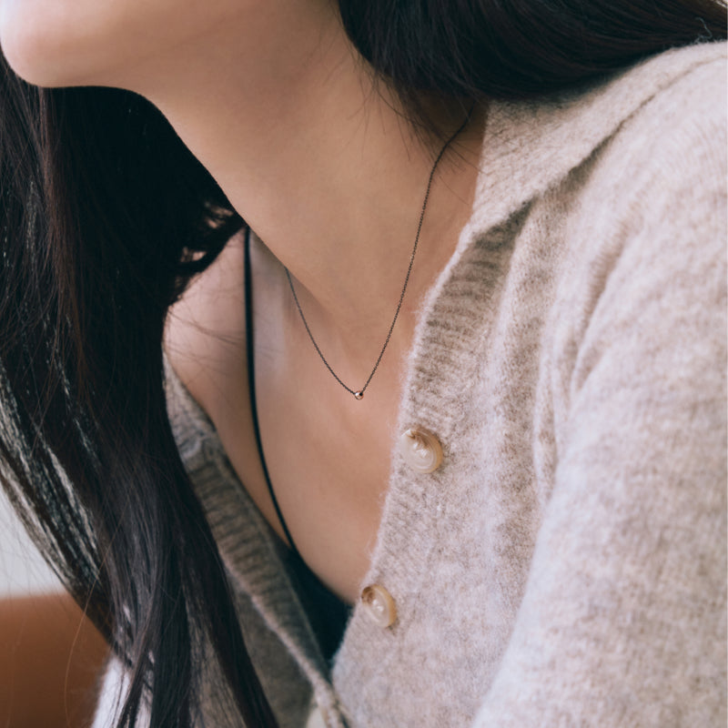 【CLEARANCE LAST SALE】 K14 ローズ ゴールド ミニ ボール ネックレス / 14K Rose Gold Mini Ball Necklace
