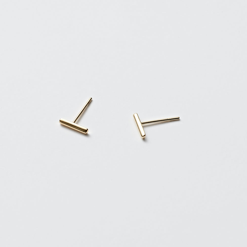 K14 シンプル スティック ピアス / 14K Simple Stick Earring