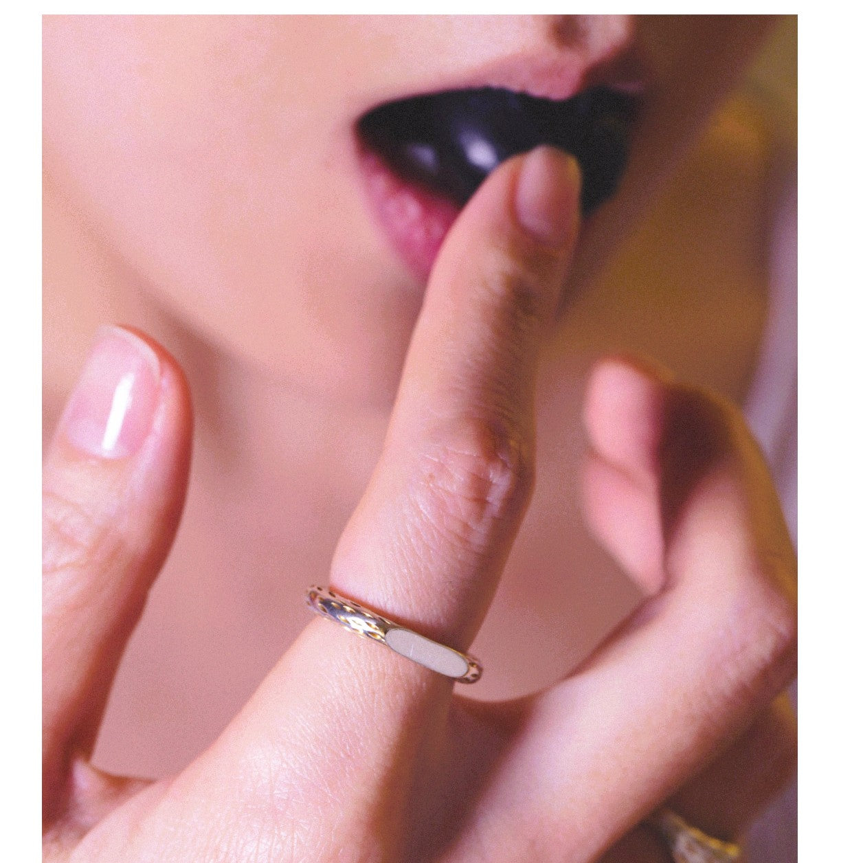 SESAME スリム シルバー リング / SESAME SLIM SILVER RING