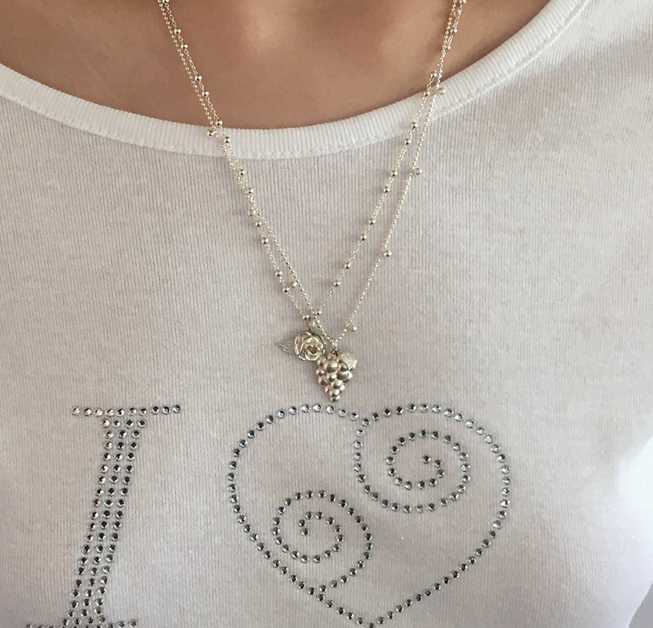 SWEET GRAPE PENDENT NECKLACE