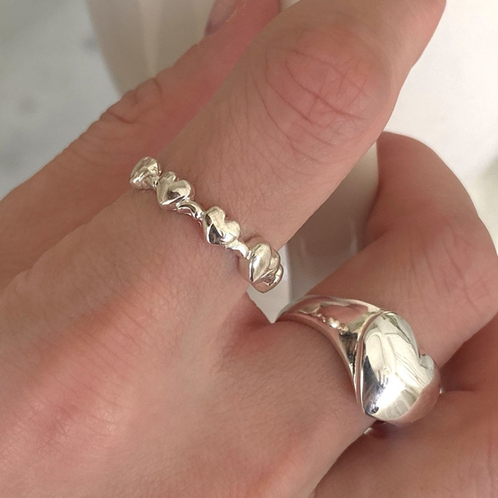 Tiny love ring (Sterling Silver)