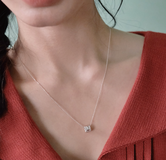 Cinderella Heart sleeve pendant