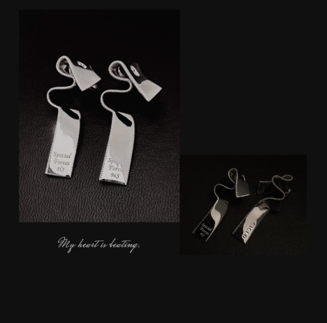 Ciclo Flag Necklace Silver