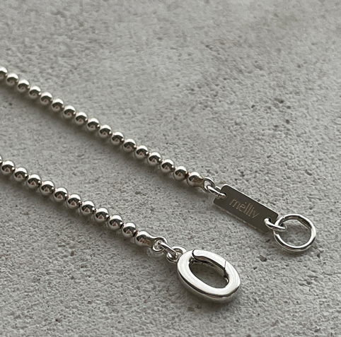 Chom-chom Ball Chain Necklace_mvn57