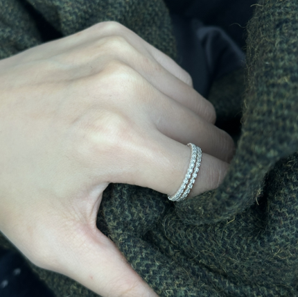 Eternity Silver Ring