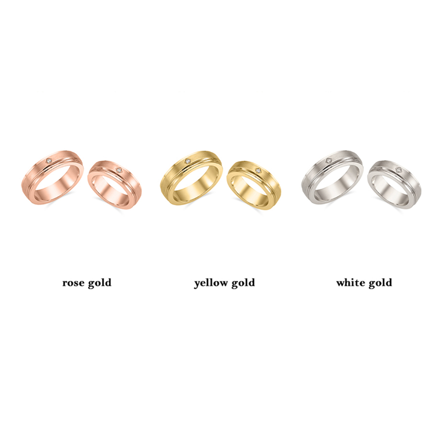 Oceanos Couple Rings