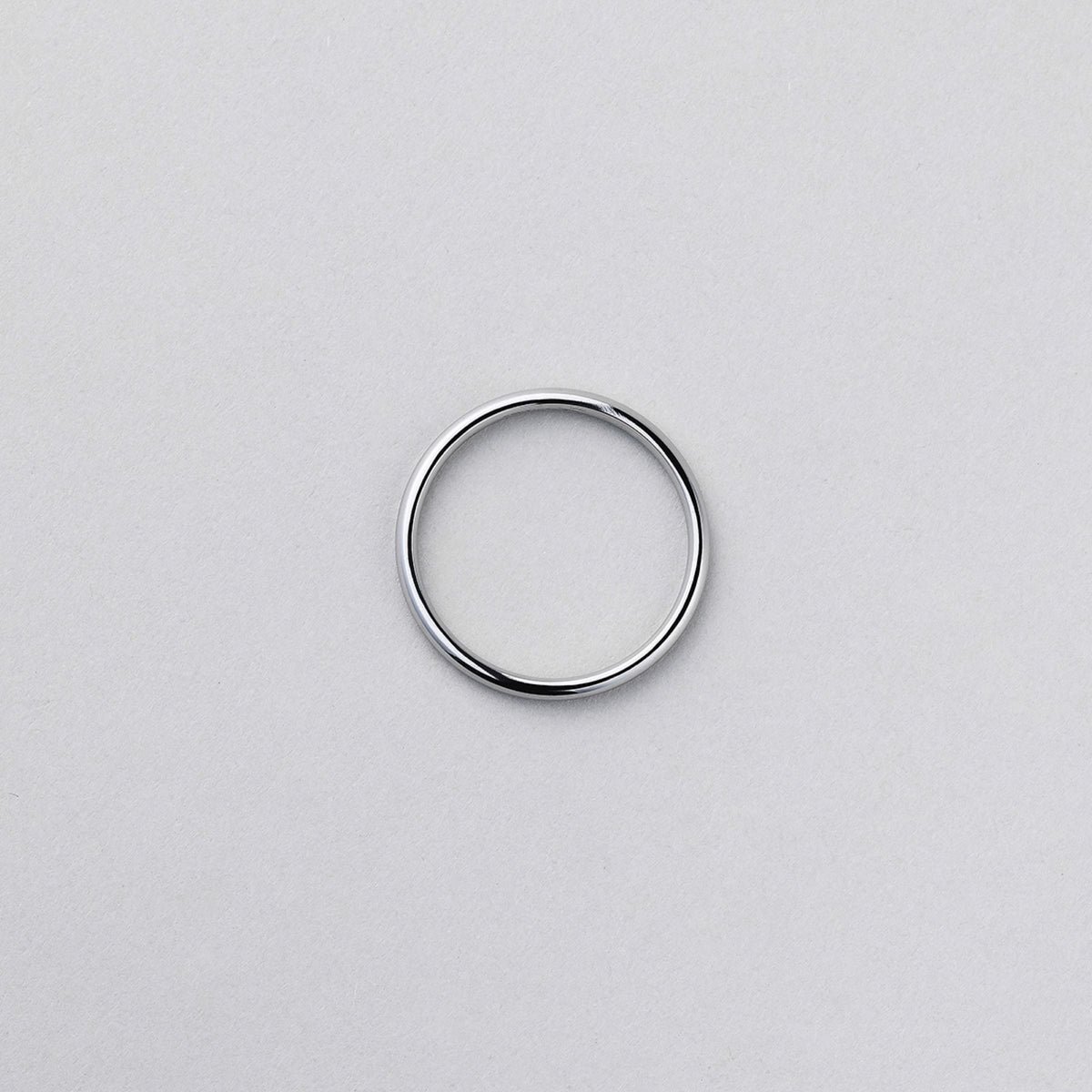 サージカル ラウンド ベーシック リング / SURGICAL STEEL ROUND BASIC RING