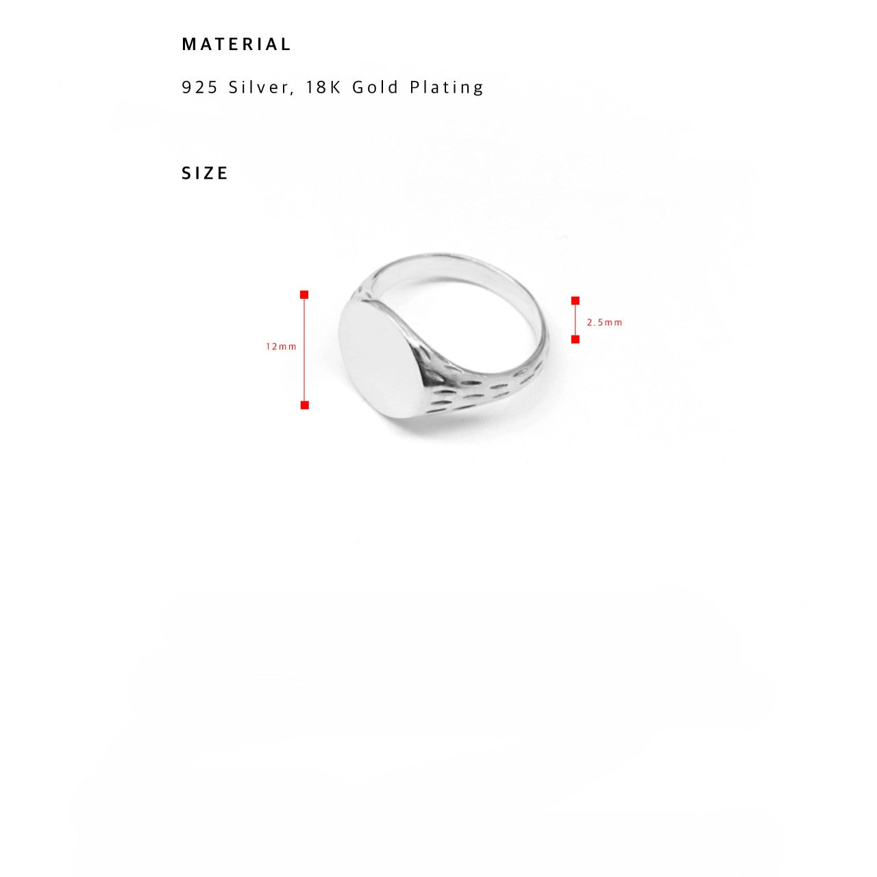 SESAME ラウンド シルバー リング / SESAME ROUND SILVER RING