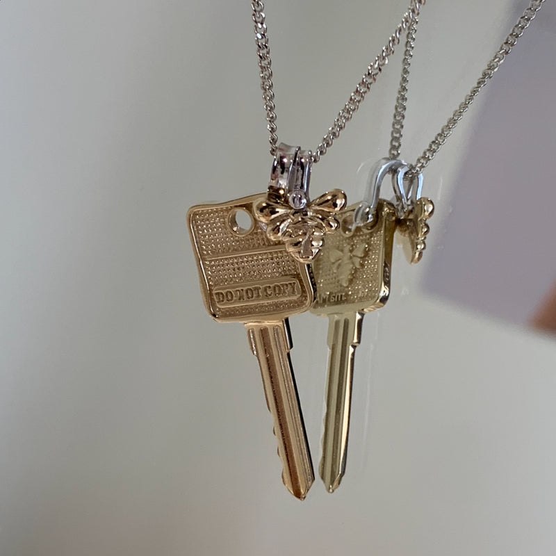 MASTER サウナ キー コンビ シルバー ネックレス / MASTER Sauna Key Combi Silver Necklace
