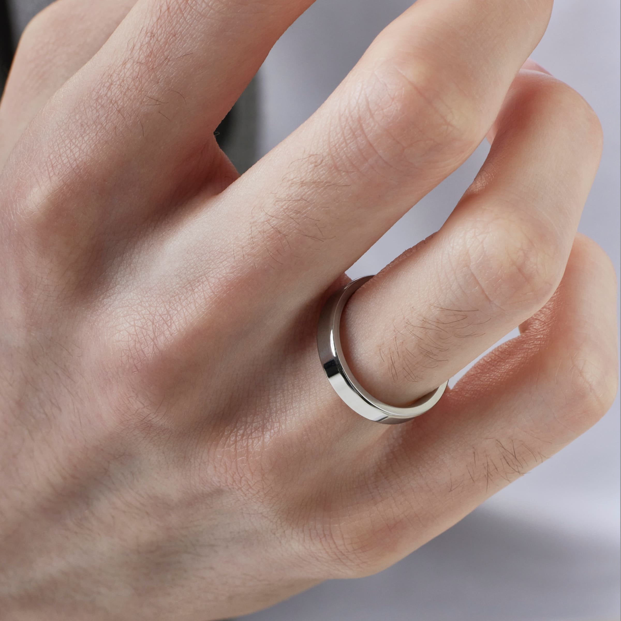 Surgical Gloss Basic Ring / SURGICAL STEEL GLOSS BASIC RING
