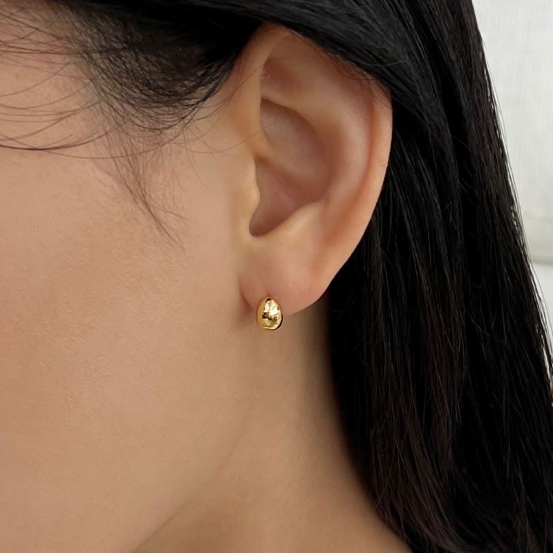 Silver Waterdrop Earrings