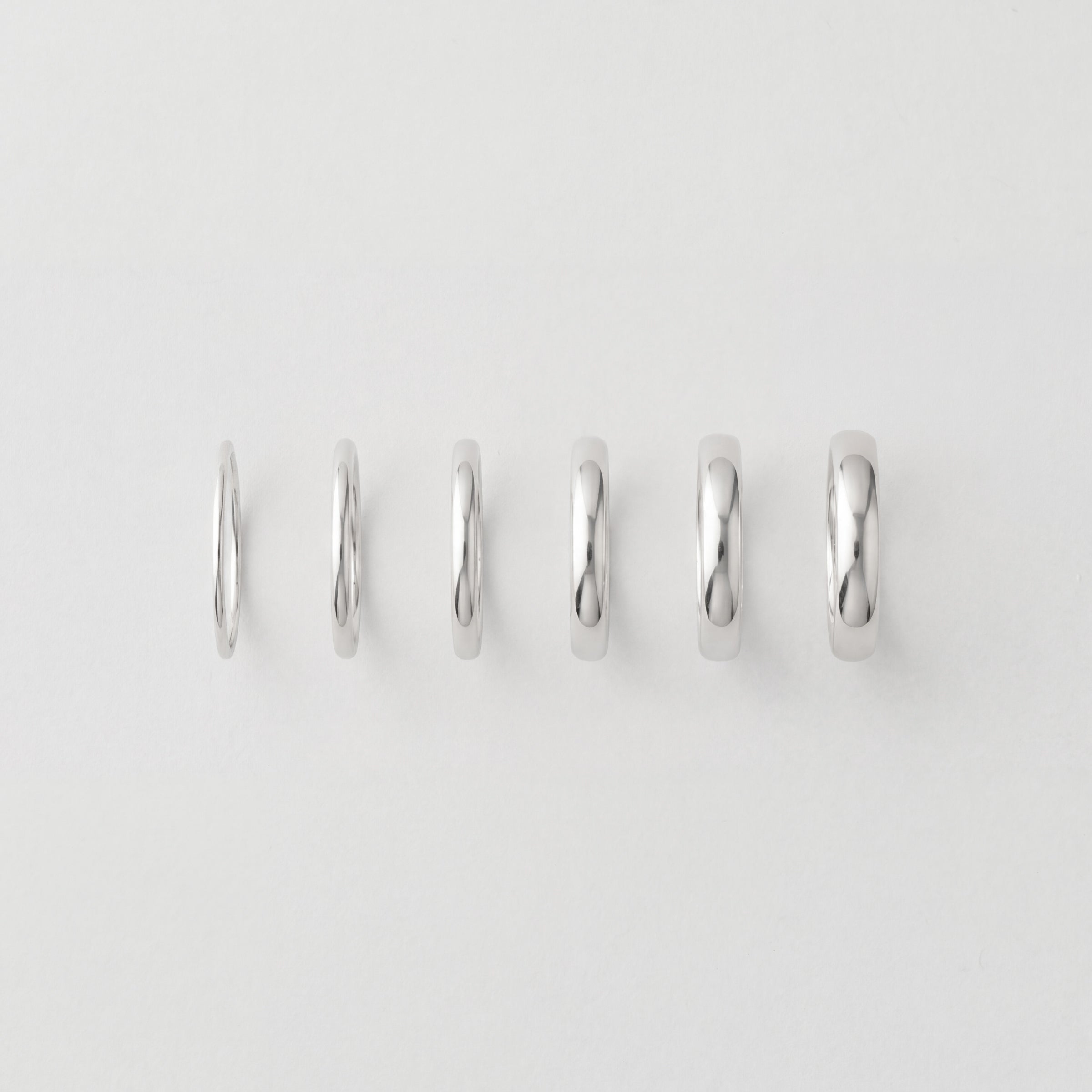 シルバーベーシックラウンドリング/Silver Basic Round Ring