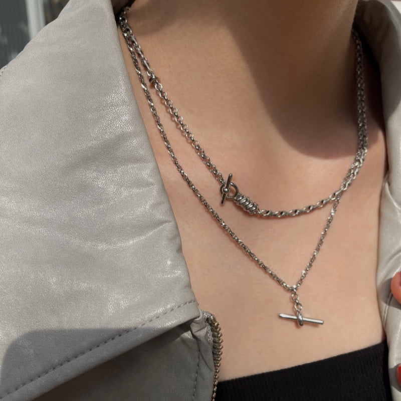 AVIROD V2 ミニ ローイング コイル ネックレス / AVIROD V2 MINI ROWING COIL NECKLACE