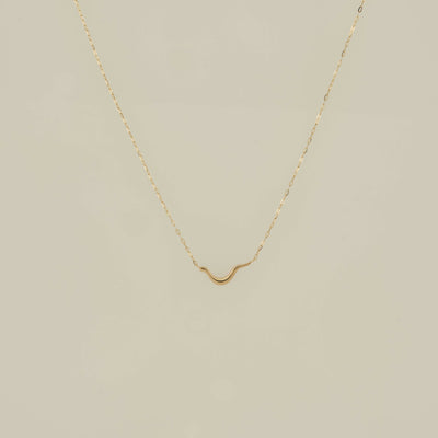 K18 Bay Necklace / 18K bay necklace