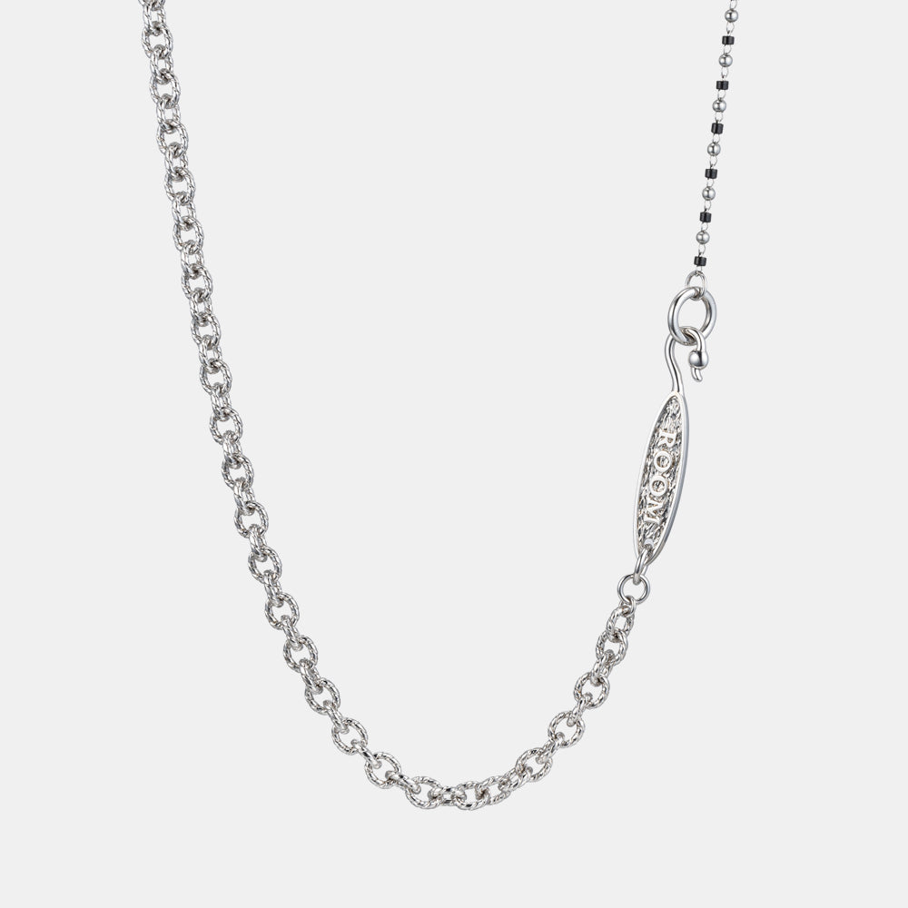 MASTER メタル ルーム ビーズ フック ネックレス / MASTER METAL ROOM BEAD HOOK NECKLACE