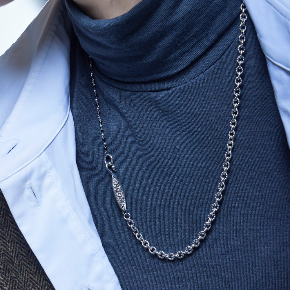MASTER メタル ルーム ビーズ フック ネックレス / MASTER METAL ROOM BEAD HOOK NECKLACE