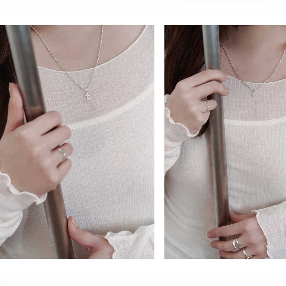 Mini Cross Necklace