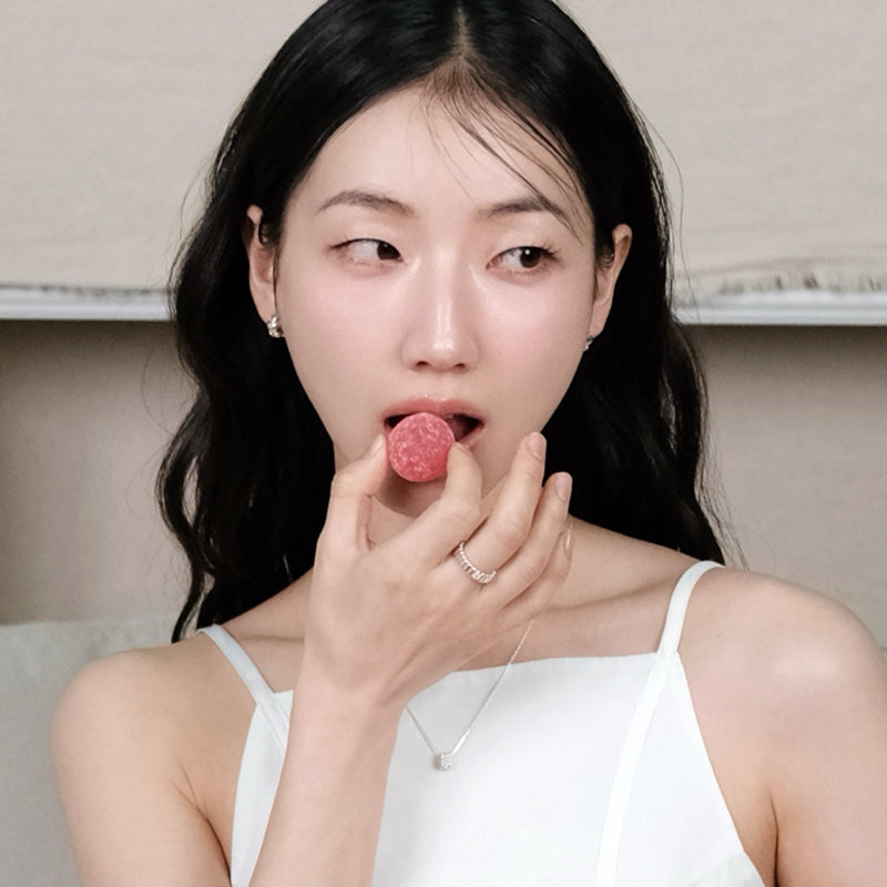 Snow white puff sleeves ring(L)