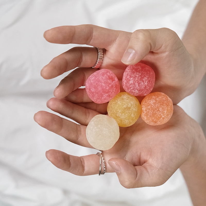 Snow white puff sleeves ring(L)