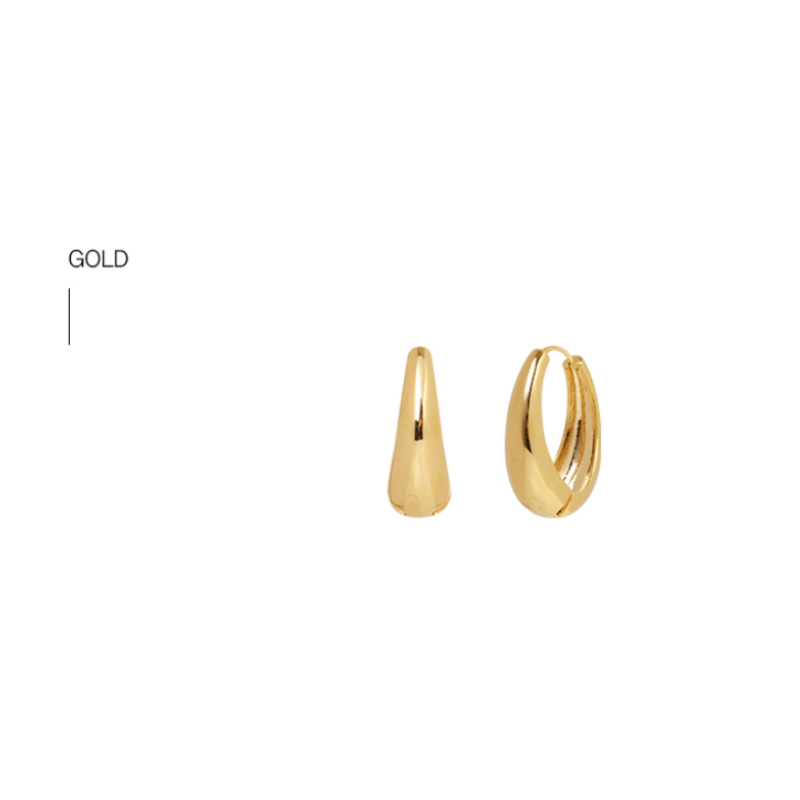 ROUND DROP RING-B
