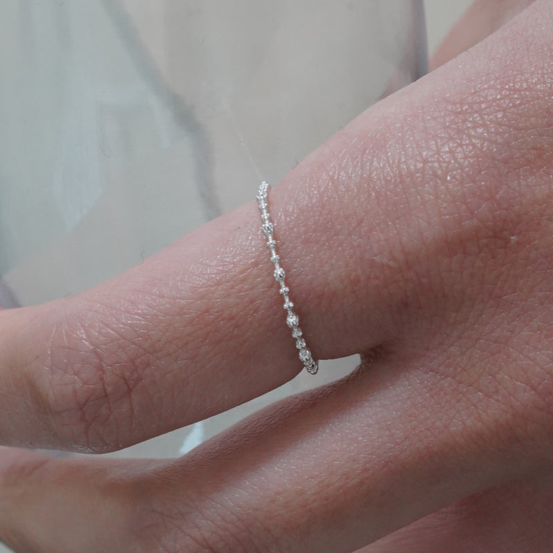 Mini Flower Line Ring