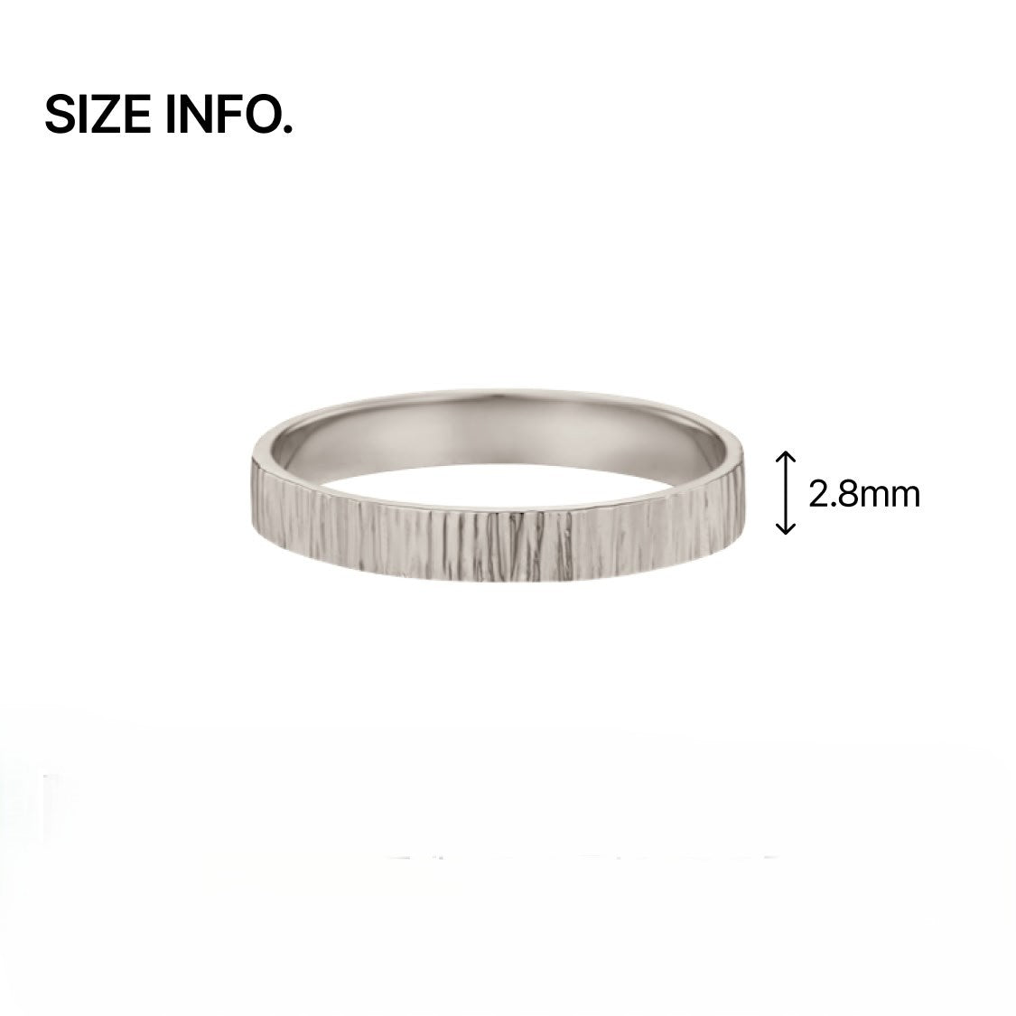 Flat Textured Ring