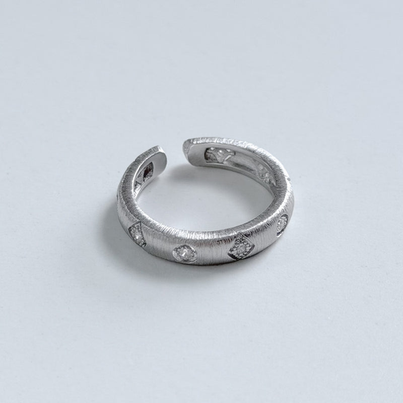 Vintage Silver Open Ring