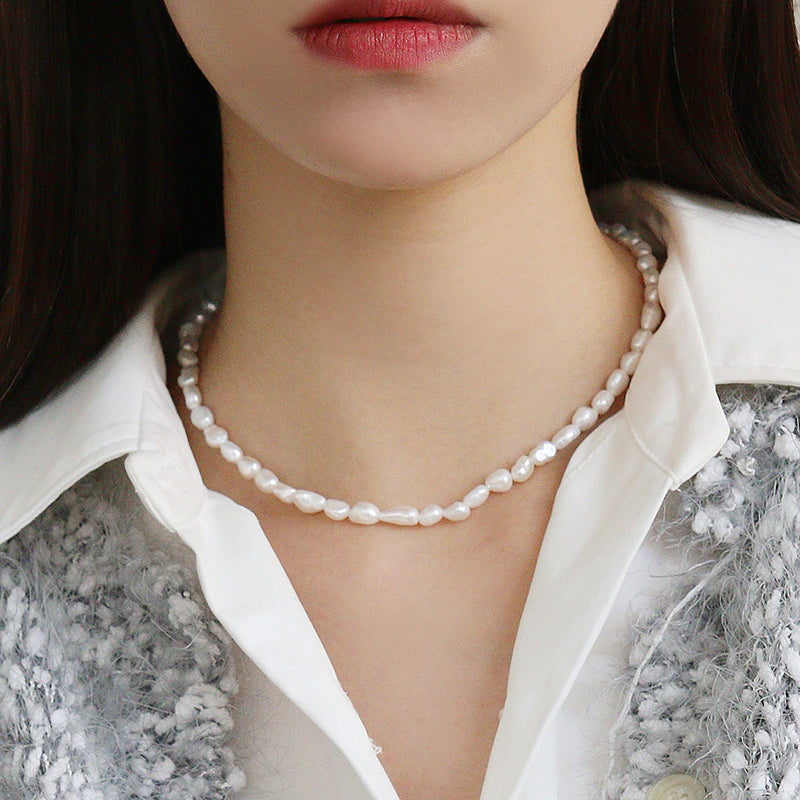 Freshwater pearl necklace