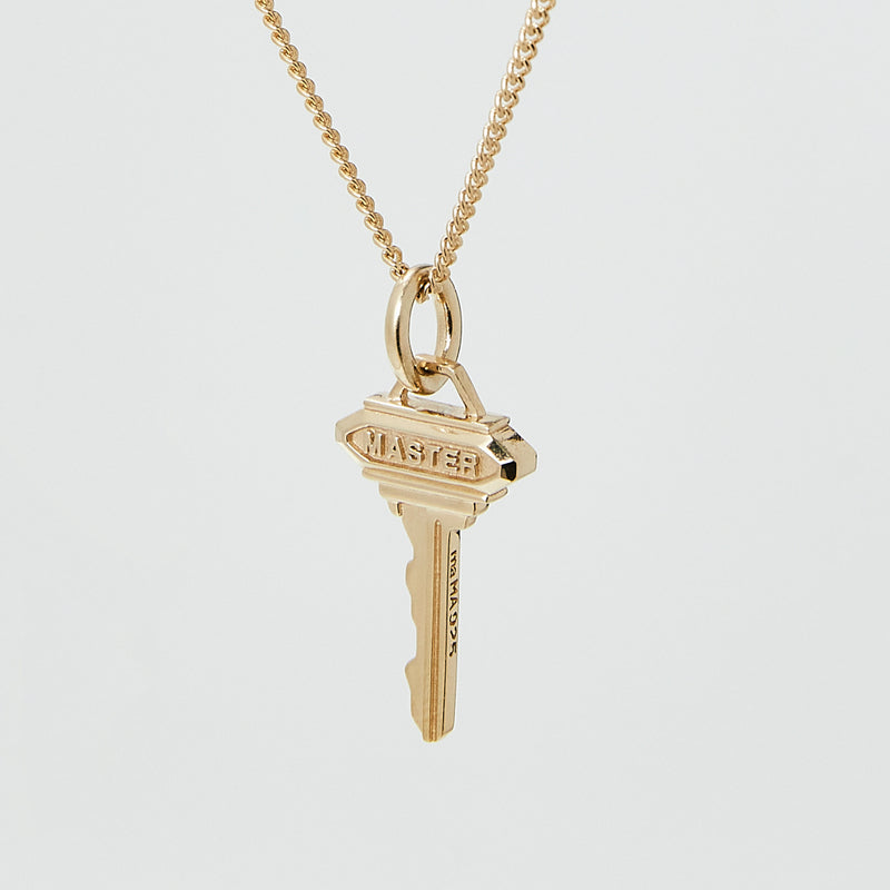 MASTER フラット キー シルバー ネックレス / Master Flat Key Silver Necklace