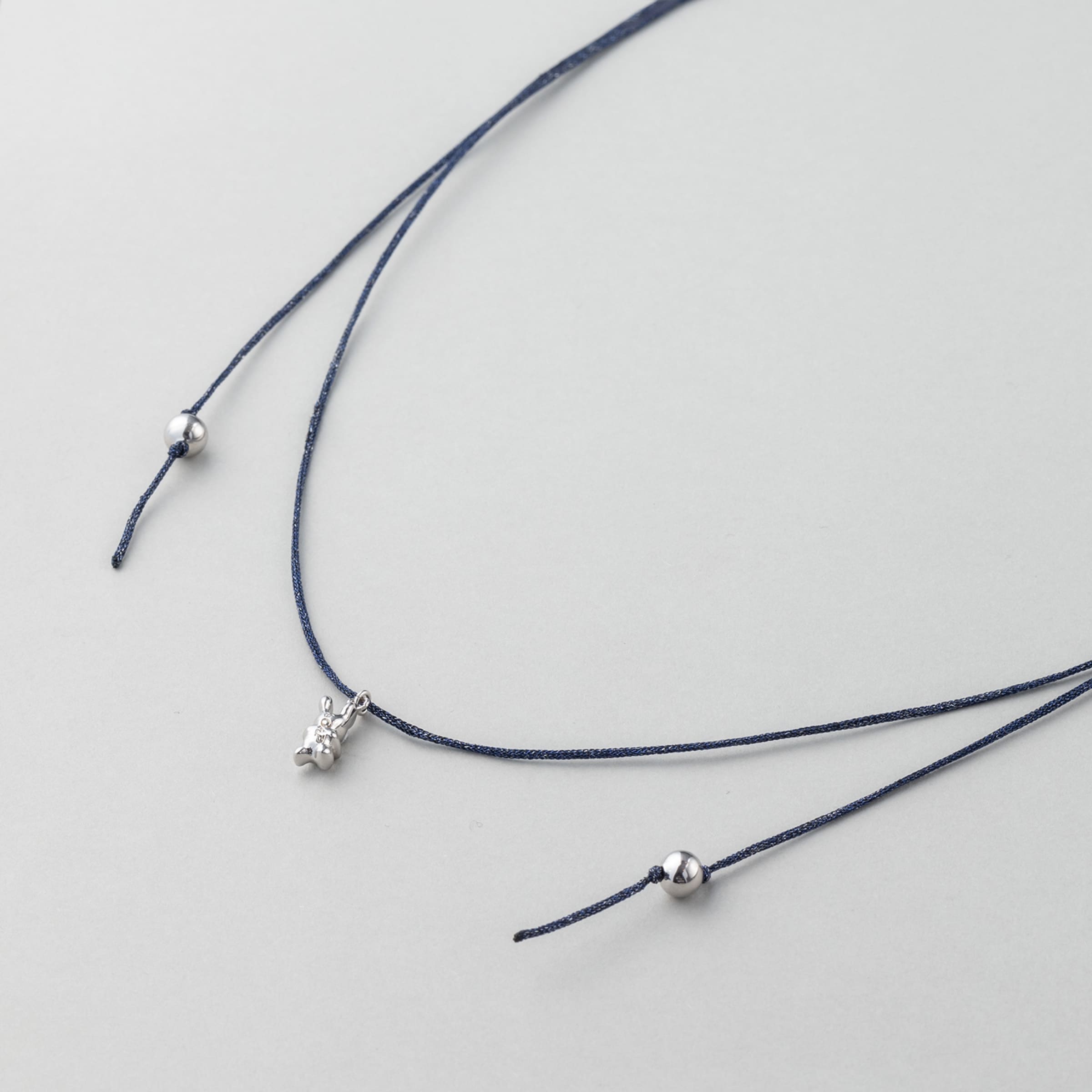 SOAPY バニー ストリング チョーカー ネックレス / SOAPY BUNNY STRING CHOKER NECKLACE