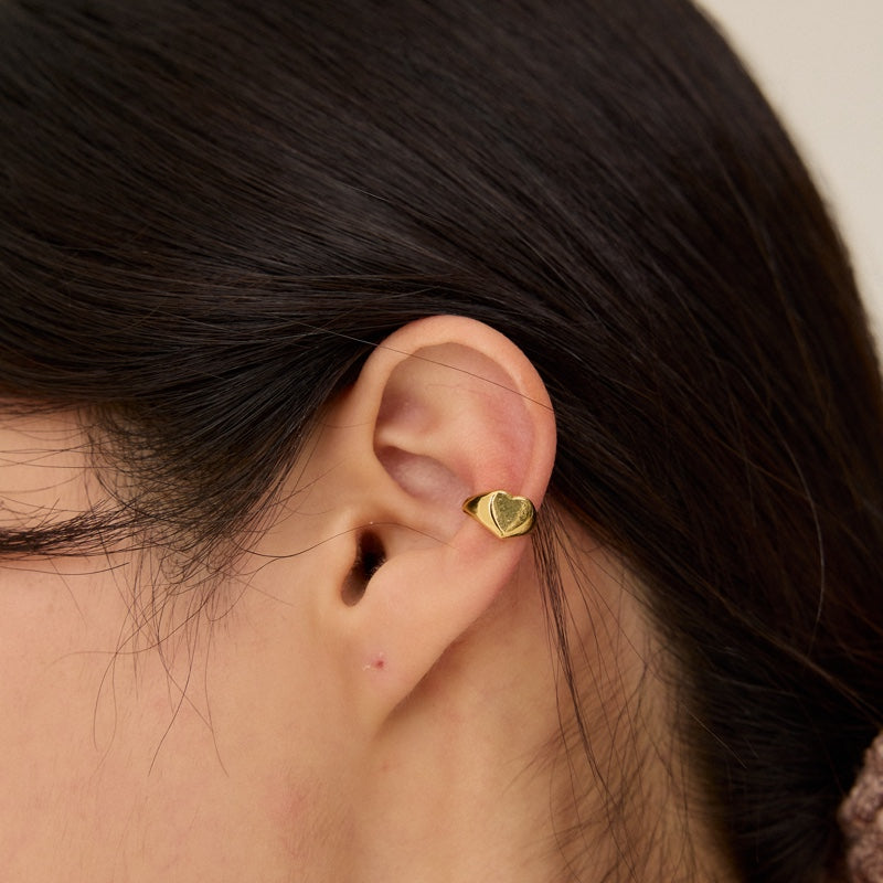 ハート ベーシック イヤーカフ / HEART BASIC EARCUFF
