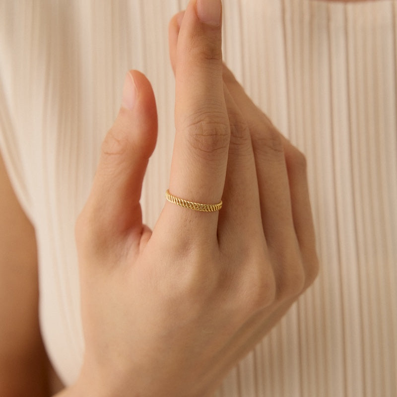スリム ツイスト ベーシック リング / SLIM TWIST BASIC RING