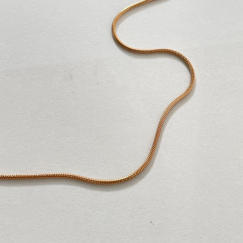 サージカル スネーク チェーン ベーシック ネックレス / SURGICAL SNAKE CHAIN BASIC NECKLACE