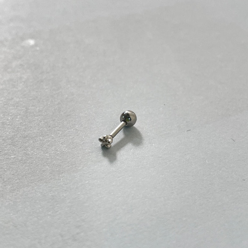 サージカル ミニ フラワー ベーシック スクリュー ピアス / SURGICAL MINI FLOWER BASIC PIERCING