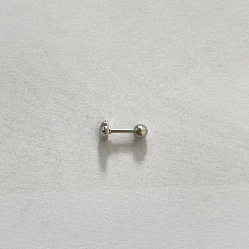 【月刊アモンズ 20% クーポン】 サージカル ボリューム ハート ベーシック スクリュー ピアス / SURGICAL VOLUME HEART BASIC PIERCING