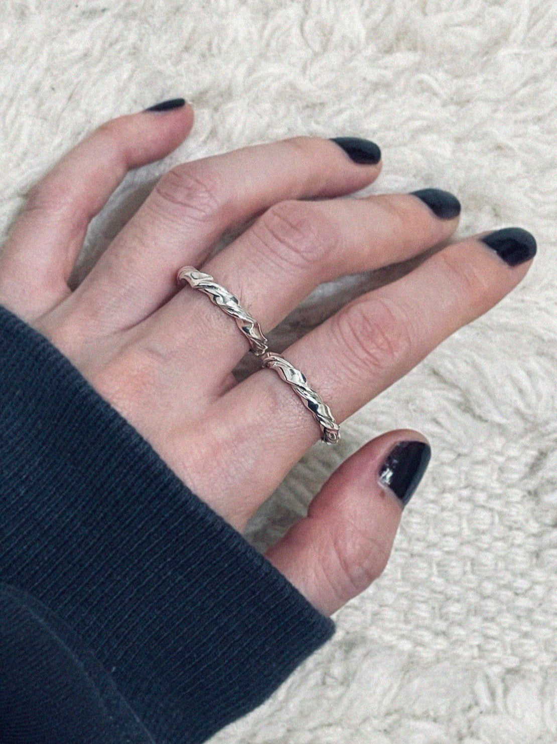 Sカーブシルバーリング