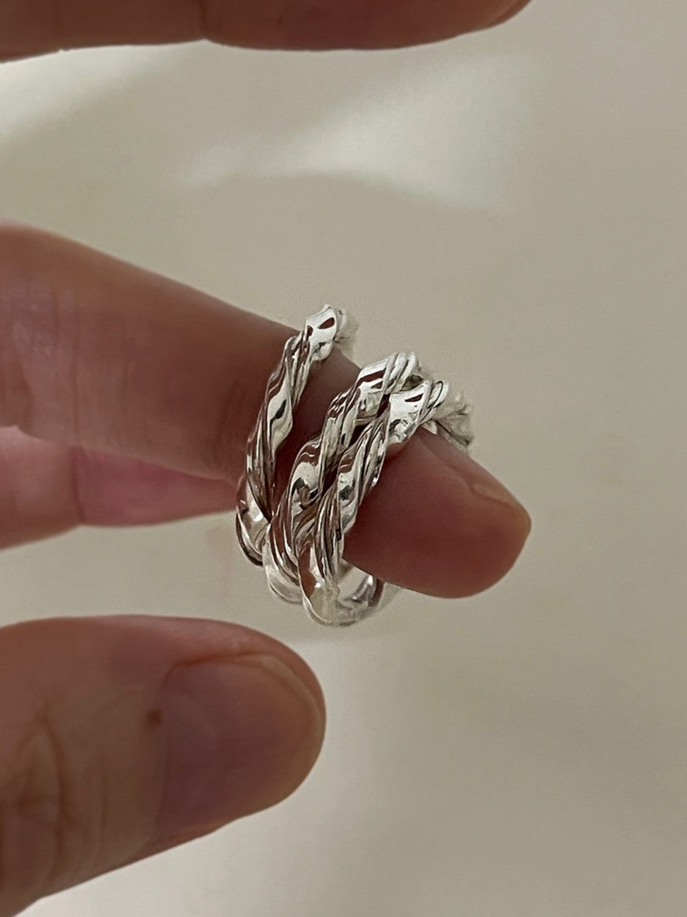 Sカーブシルバーリング