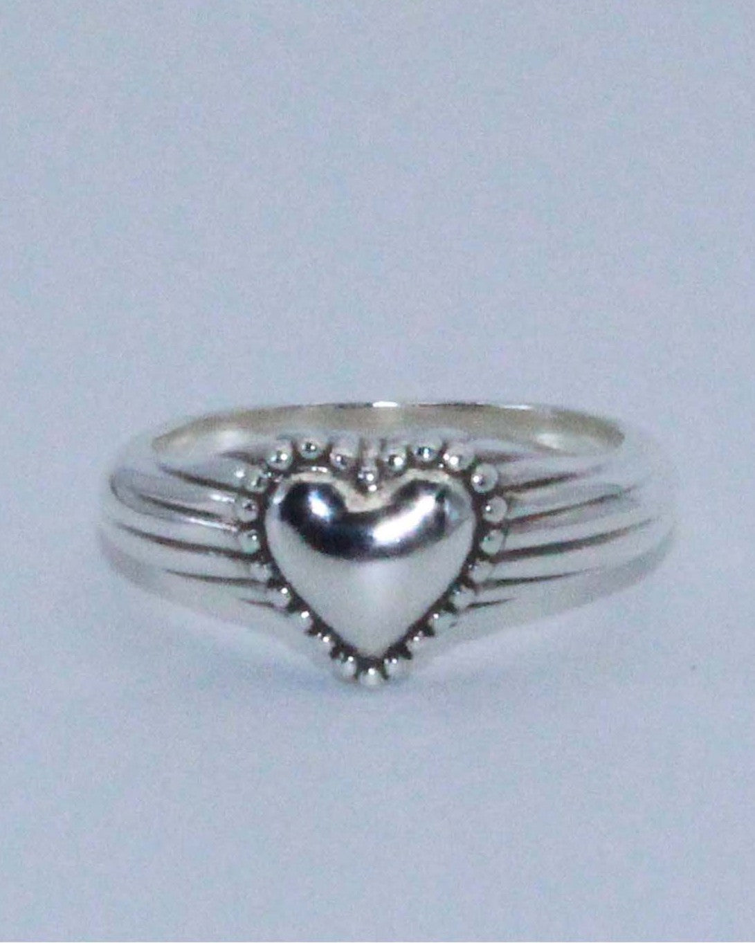 vintage heart ring
