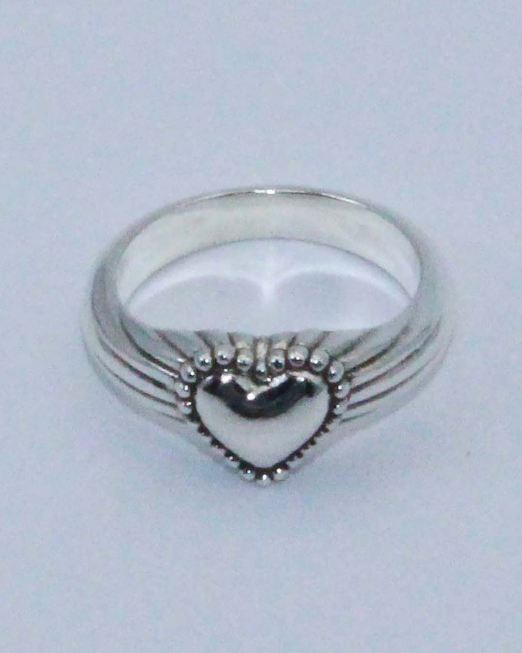 vintage heart ring