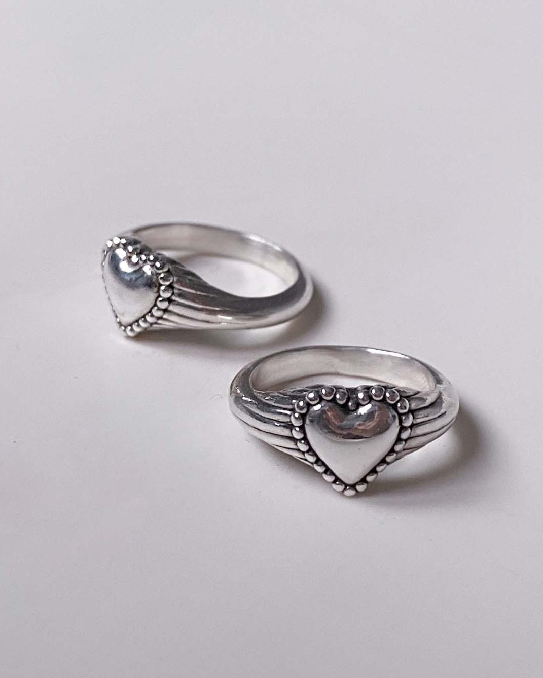 vintage heart ring