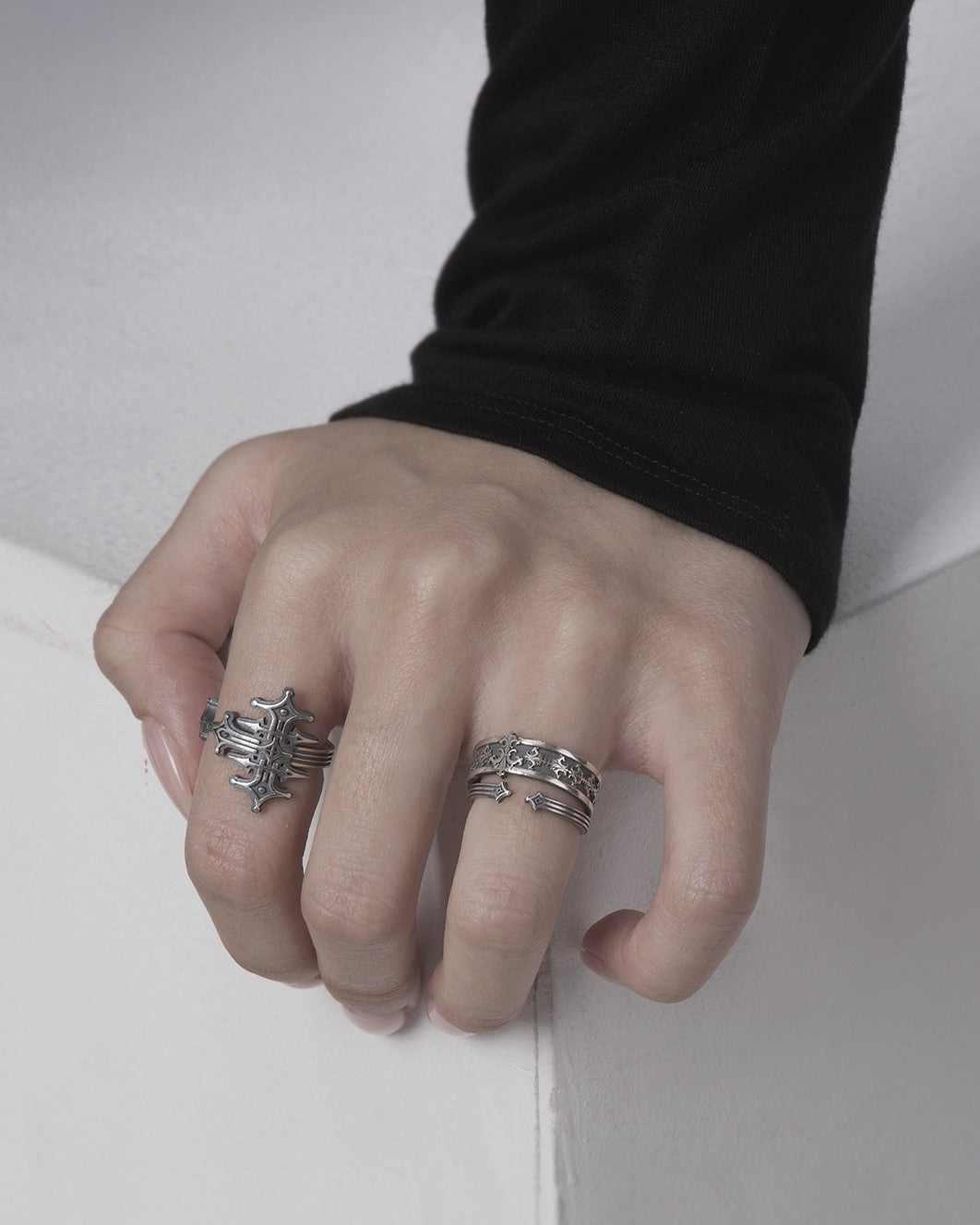 Gothic Pattern Ring