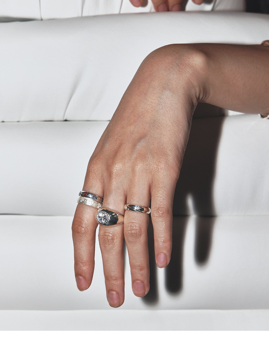 rosette pattern ring