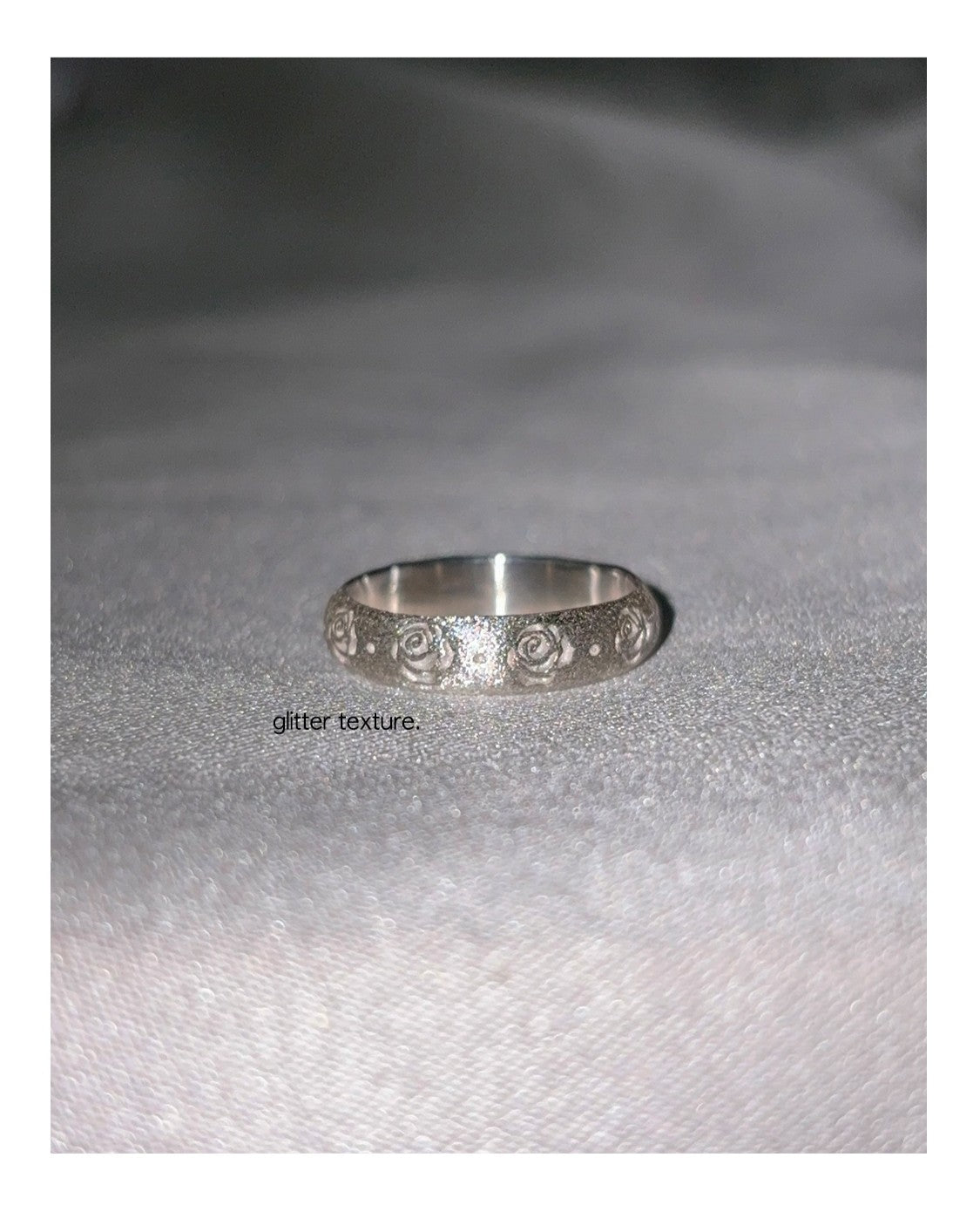 rosette pattern ring