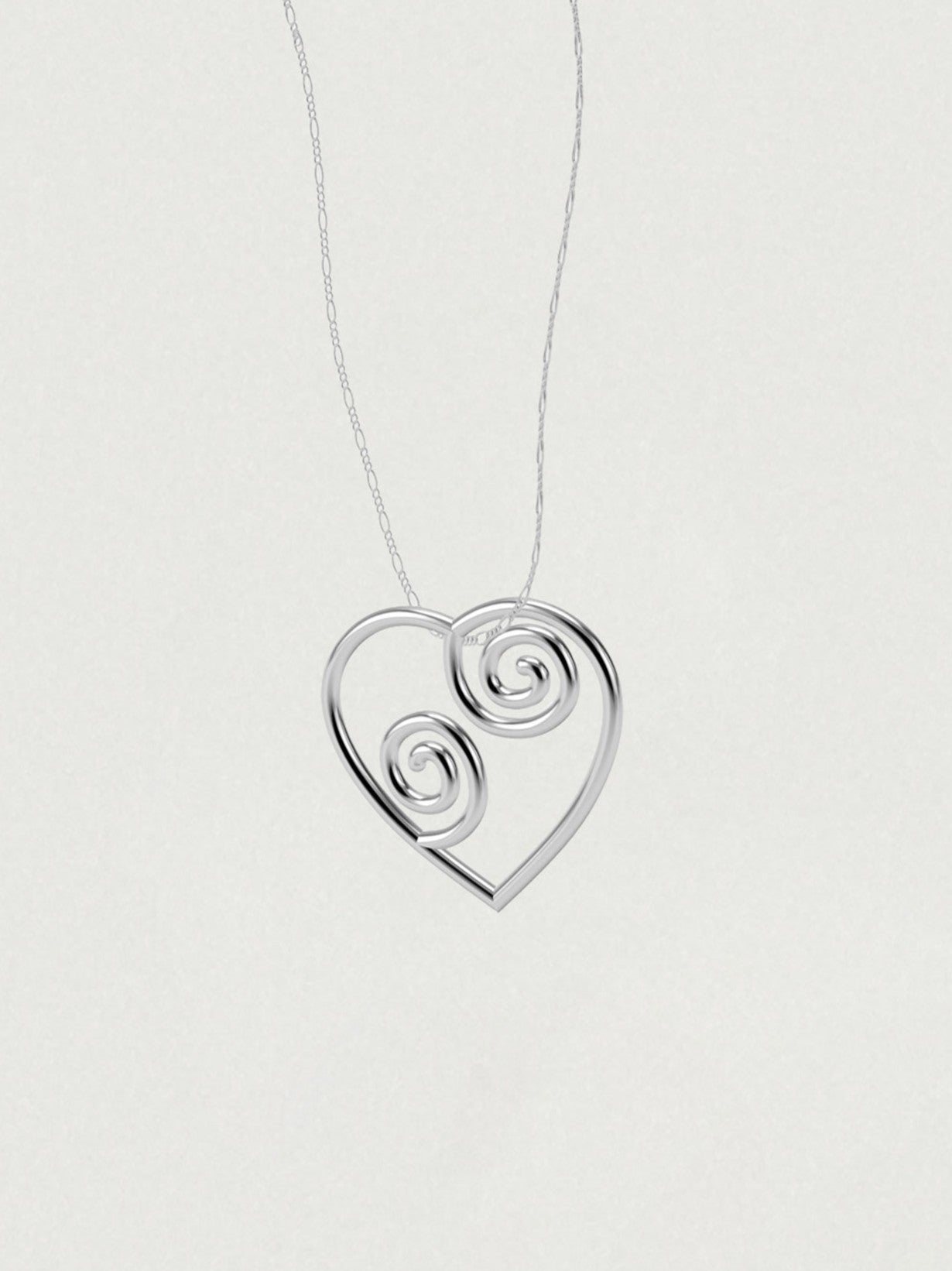 MOOD LOOP HEART LONG NECKLACE