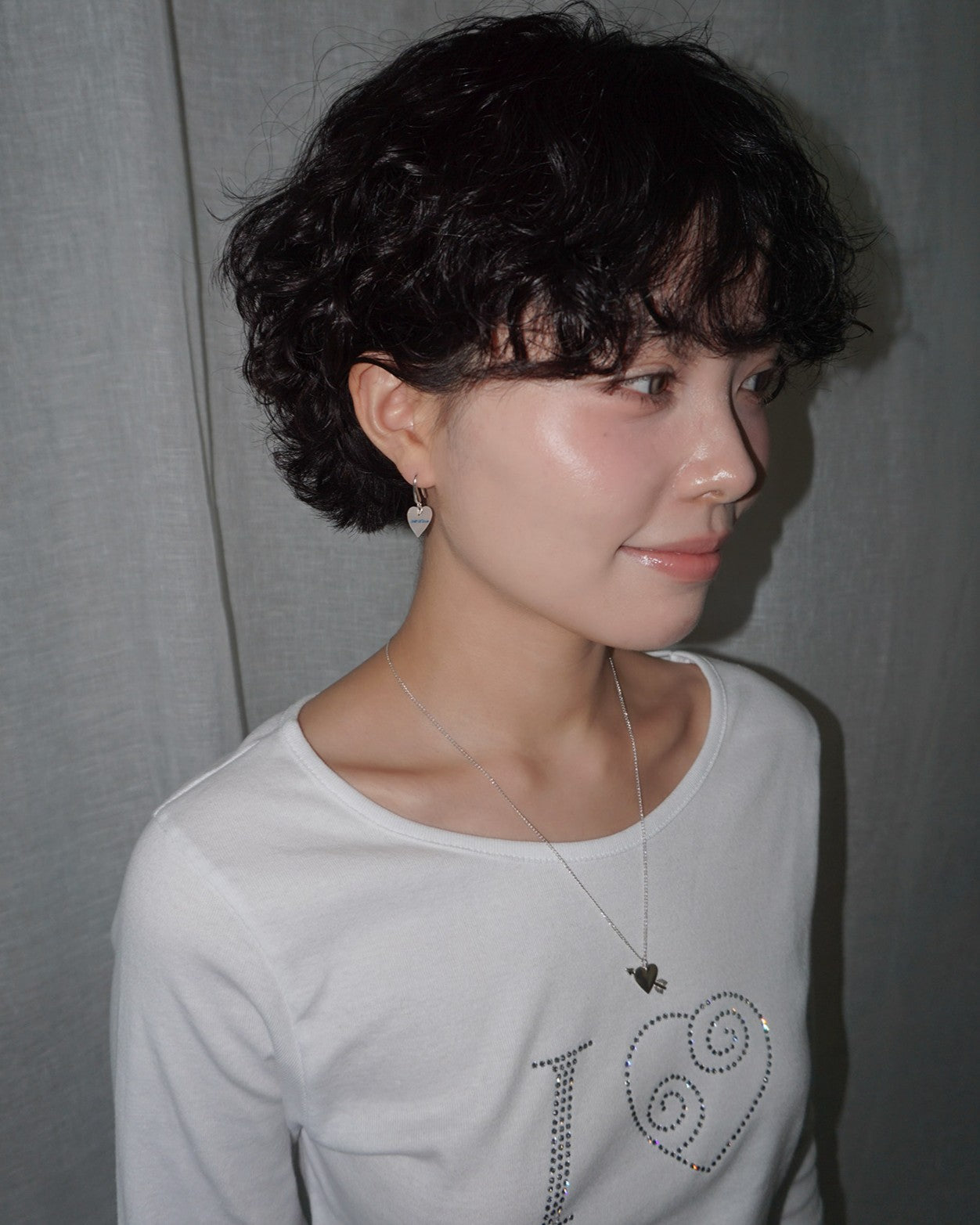 CUPID HEART MINI PENDENT NECKLACE