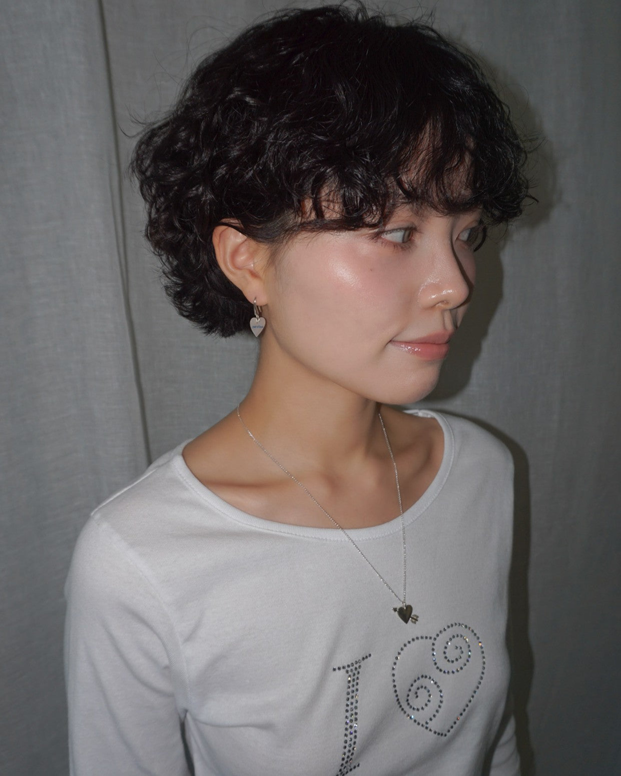 CUPID HEART MINI PENDENT NECKLACE